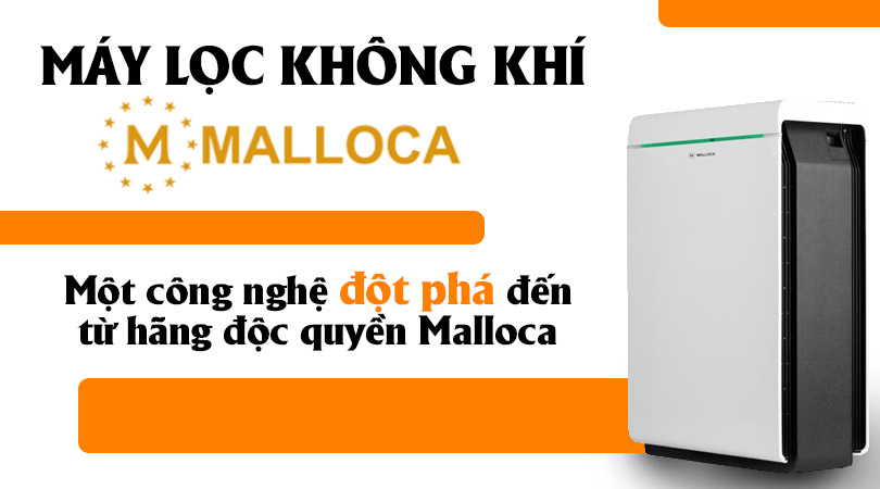 Máy lọc không khí Malloca chất lượng cao